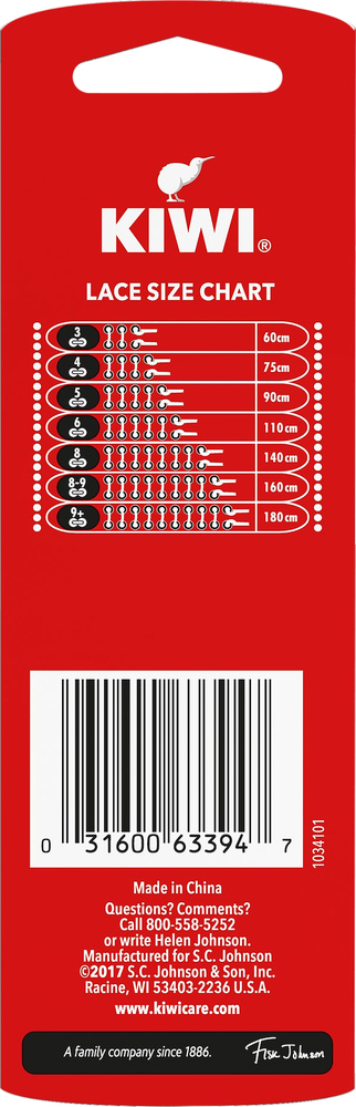 Kiwi shoe strings 2025