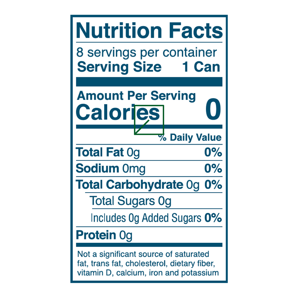 Waterloo Sparkling Water, StrawberryNutritionFacts