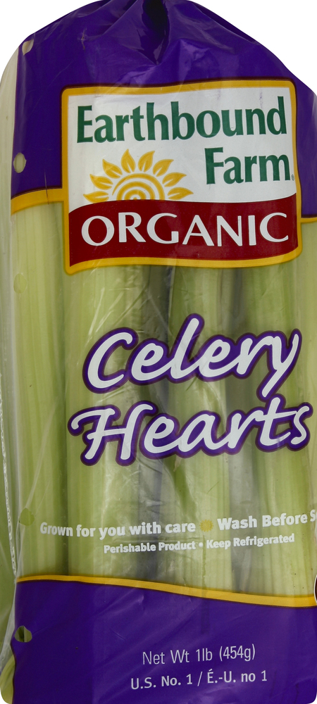 Campo Vivo Organic Celery Hearts - 450g (1 lb) Pack