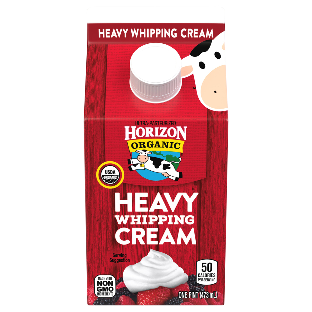 Horizon Organic Heavy Whipping Cream, Organic,