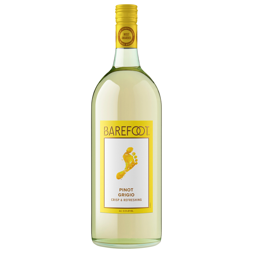 Barefoot Cellars Pinot Grigio White Wine 1.5L BottleMain