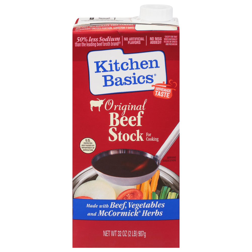 Kitchen Basics Beef Stock, OriginalMain