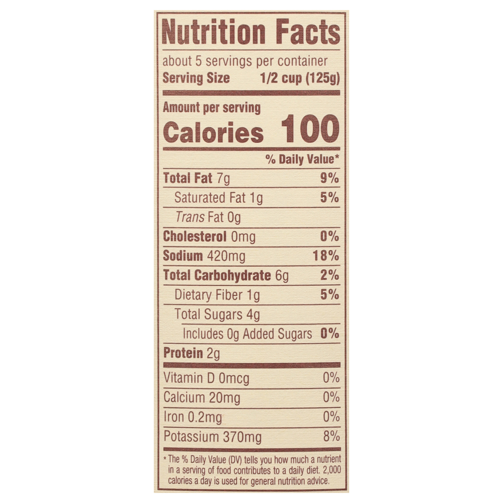 Rao's Homemade Sauce, MarinaraNutritionFacts