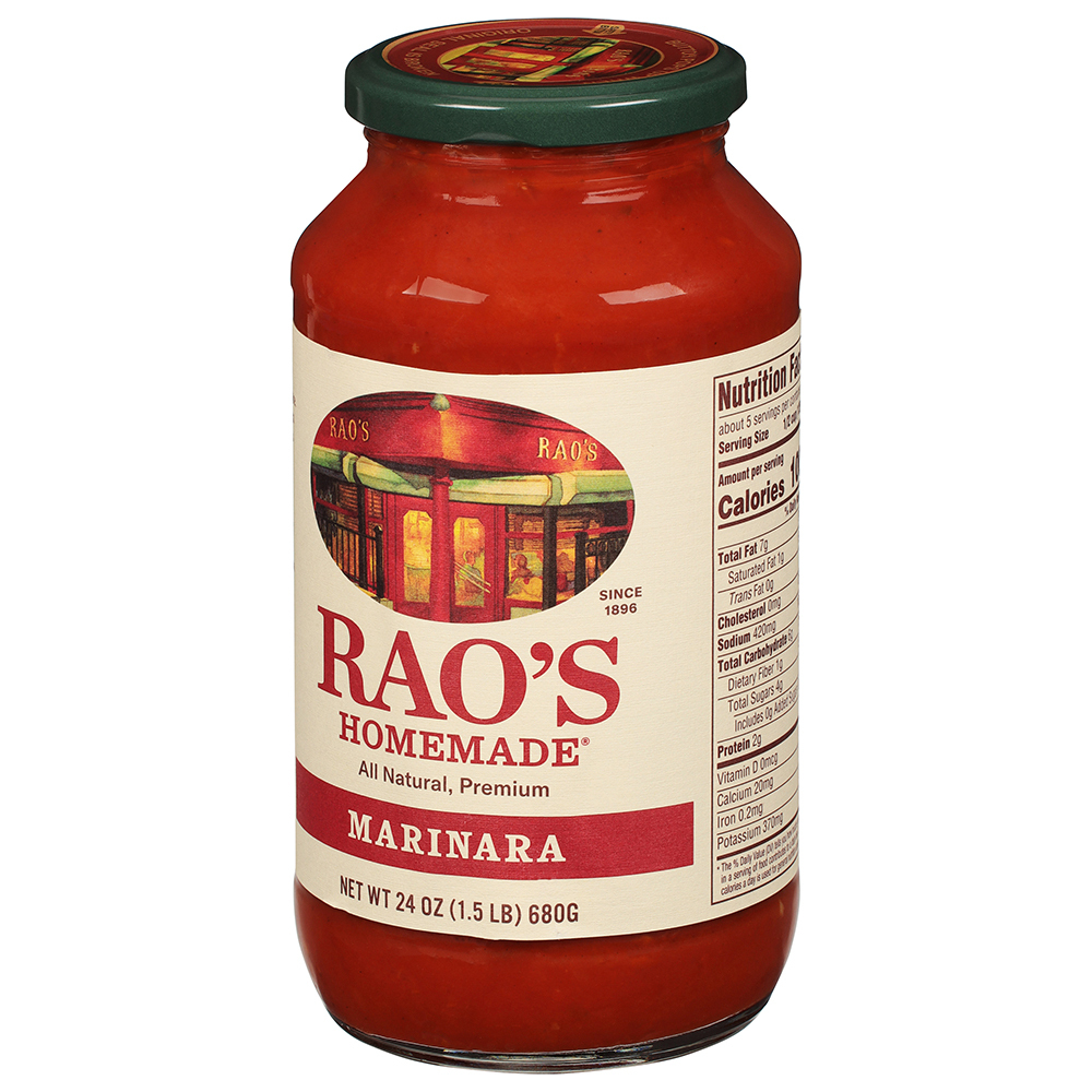 Rao's Homemade Sauce, Marinara-Front-Right-Elevated