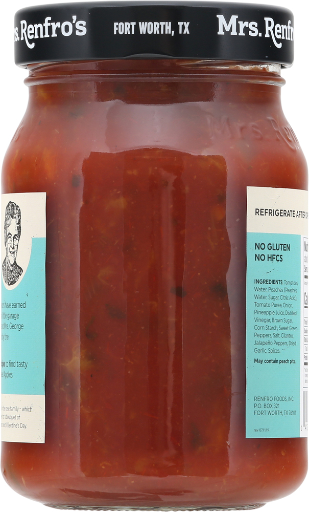 Mrs. Renfro's Salsa, Peach, Mild
