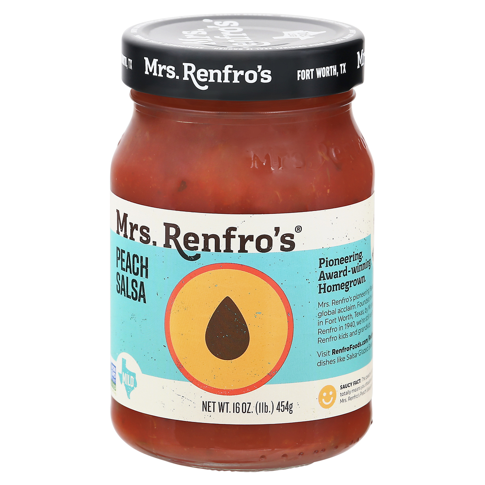 Mrs. Renfro's Salsa, Peach, Mild