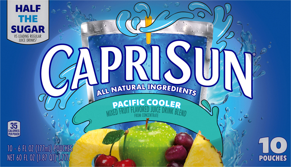 Capri sun pacific shop cooler nutritional information
