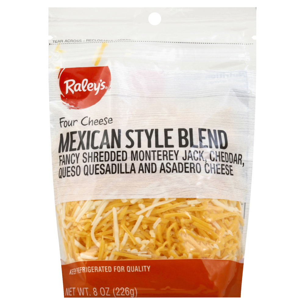 Raley's Shredded Four Cheese Mexican Style Blend CheeseMain