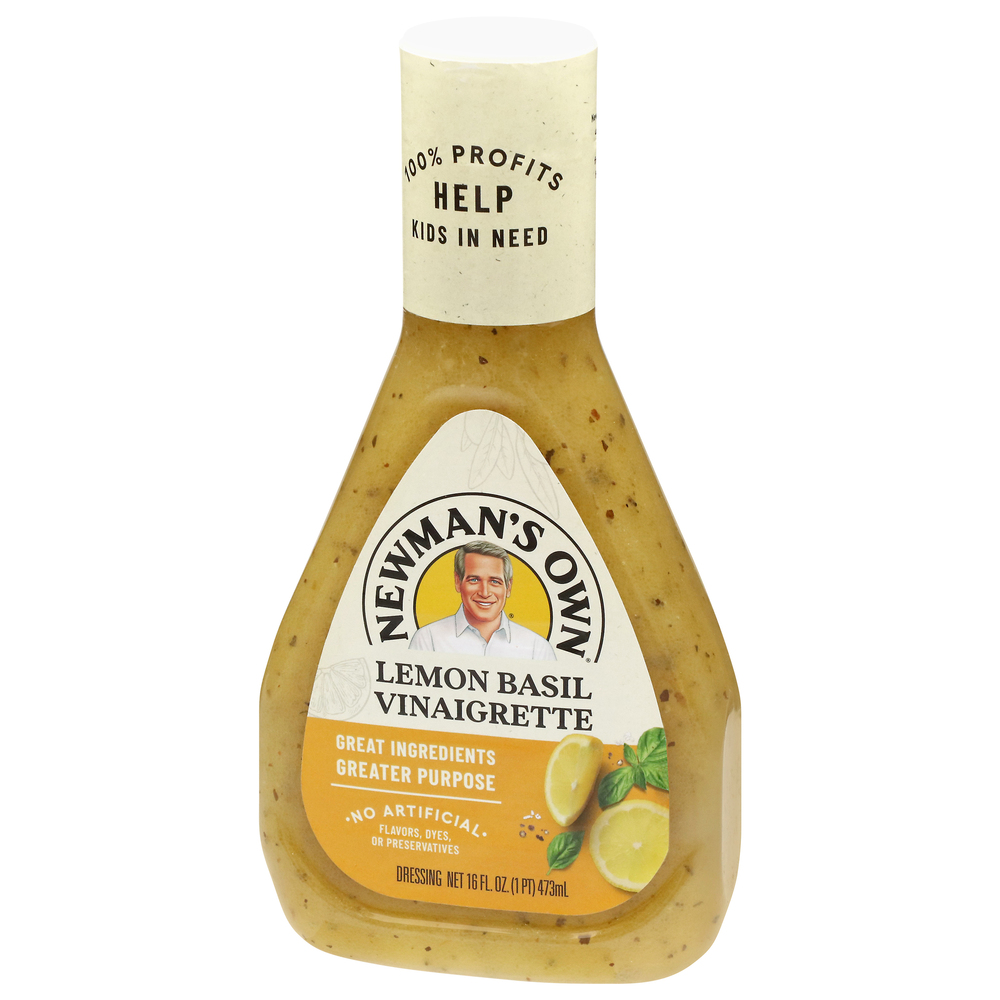 Newman's Own Dressing, Lemon Basil Vinaigrette