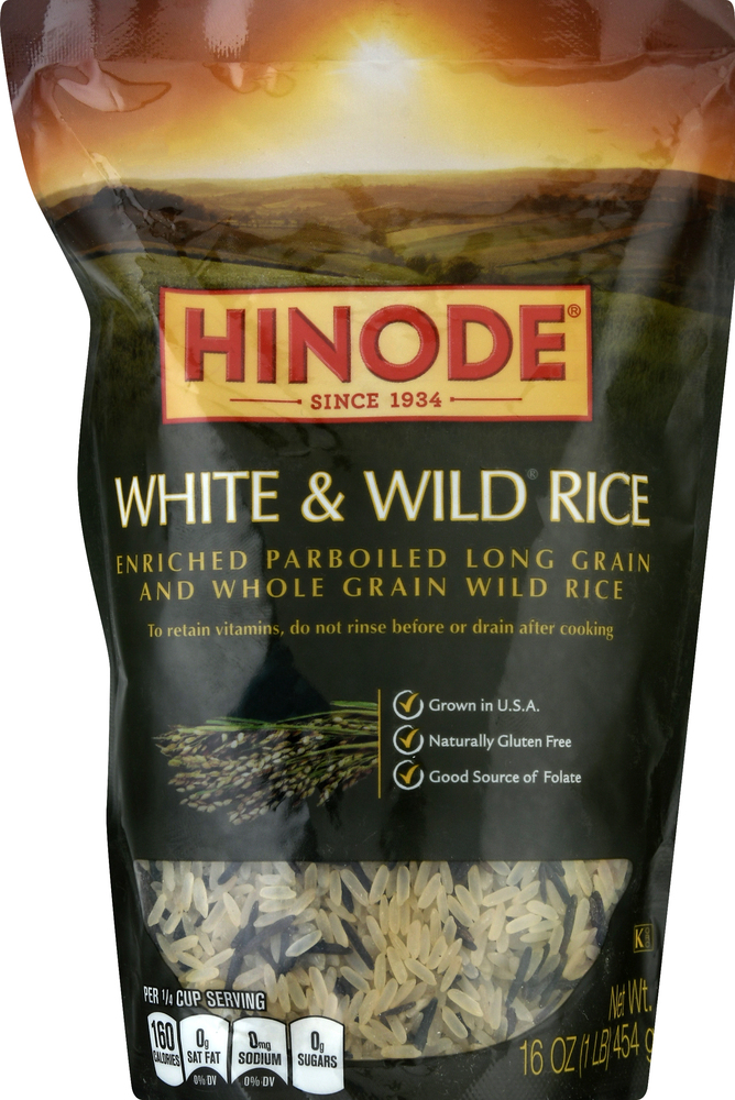 Hinode Rice, White & Wild-Main