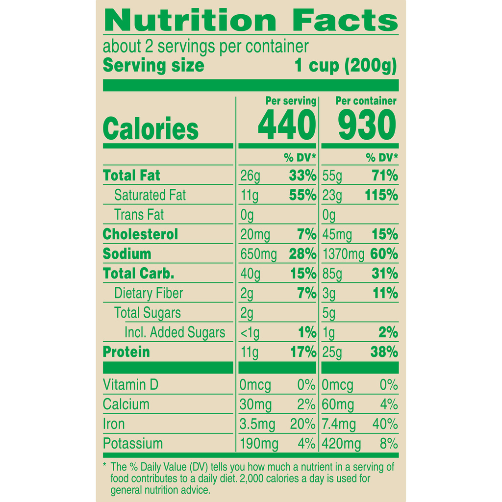Marie Callender s Chicken Pot Pie Large Size Nutrition Facts marie-callender-s-chicken-pot-pie-large-size-nutrition-facts