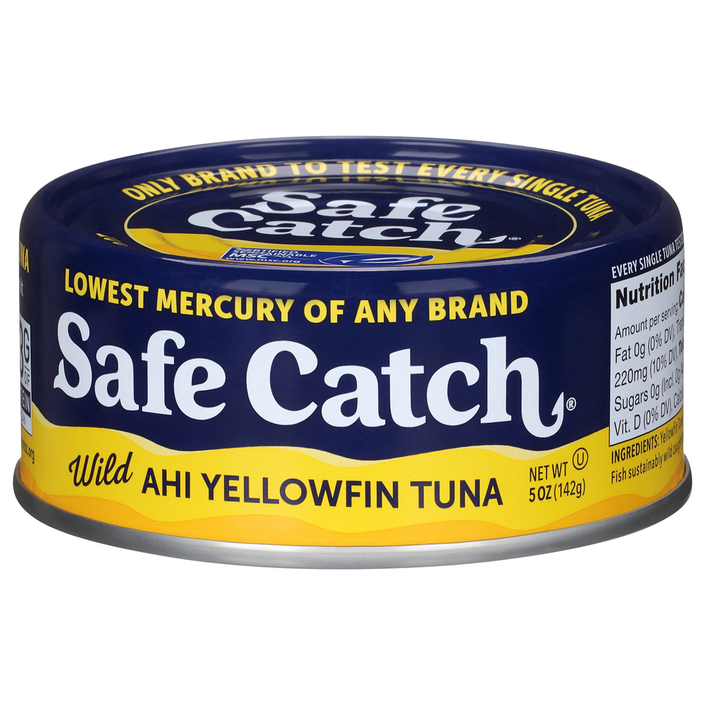 Safe Catch Tuna, Yellowfin Ahi, Wild