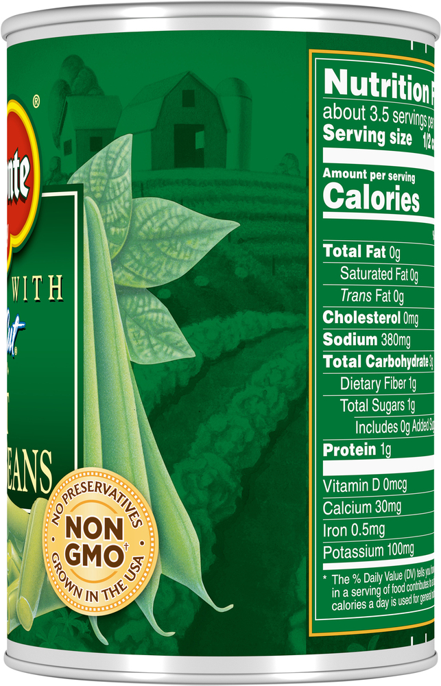 Del Monte Fresh Cut Green Beans, Cut, Blue LakePlanogramRight