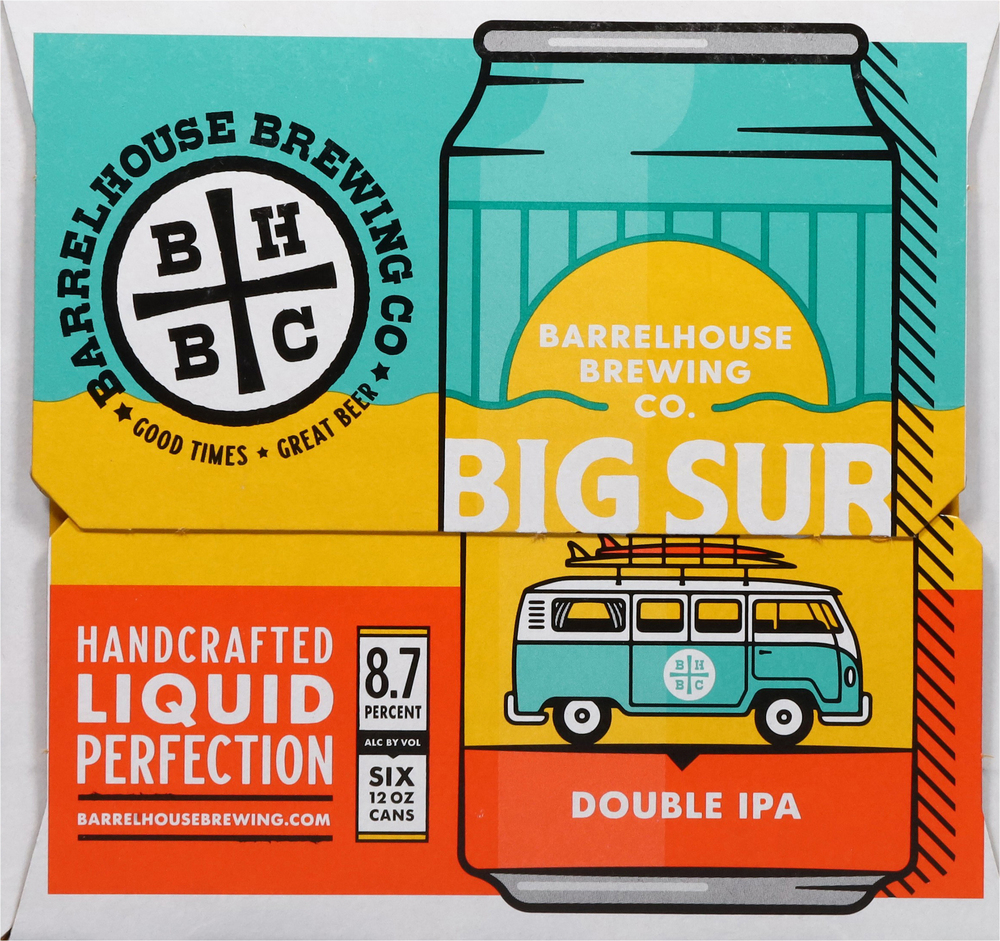 ビール・発泡酒 BIG SUR DOUBLE IPA 8.7% Big Sur - Double IPA (19.2oz Single Cans) – BarrelHouse
