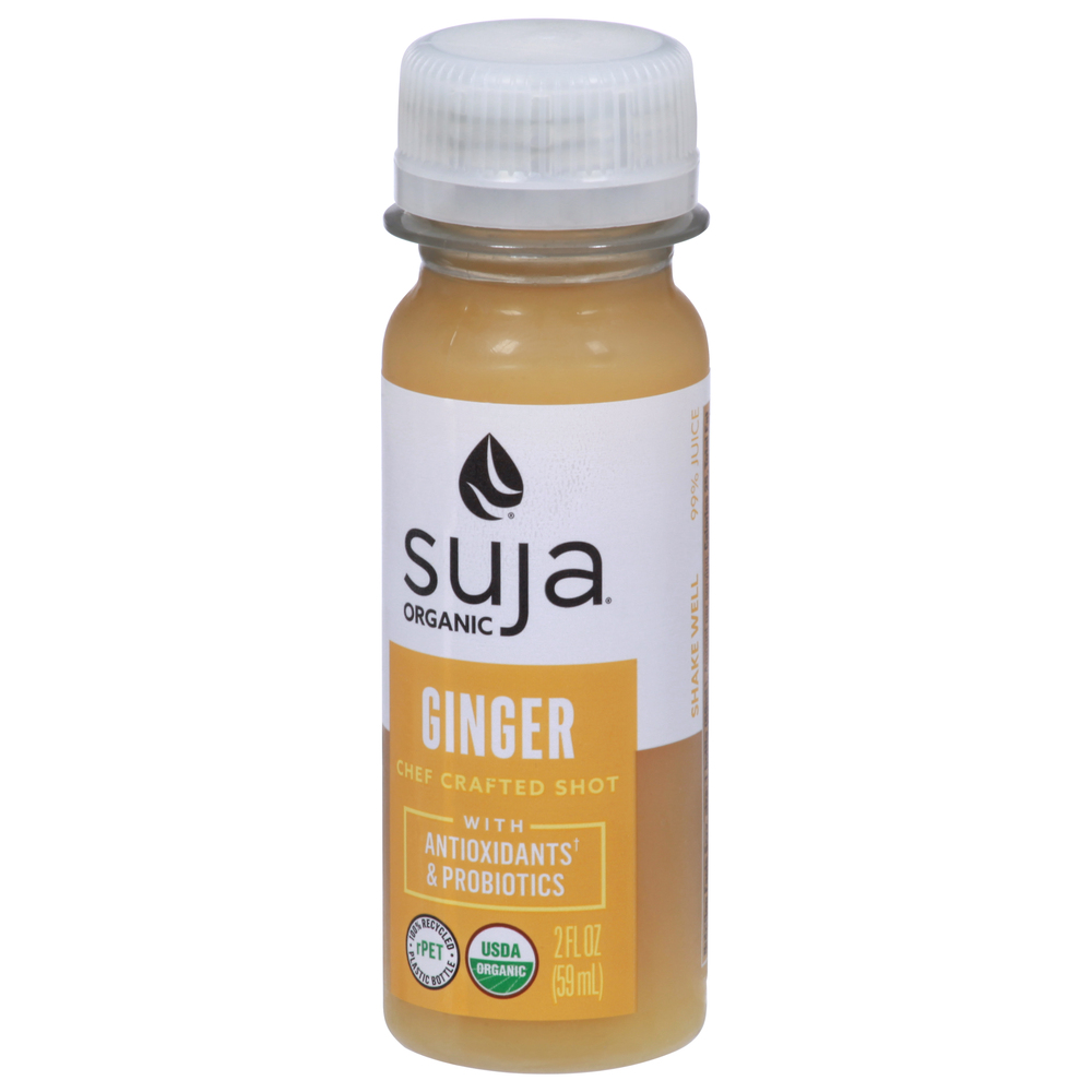 Suja Organic Wellness Shot, Ginger, Antioxidants & Probiotic