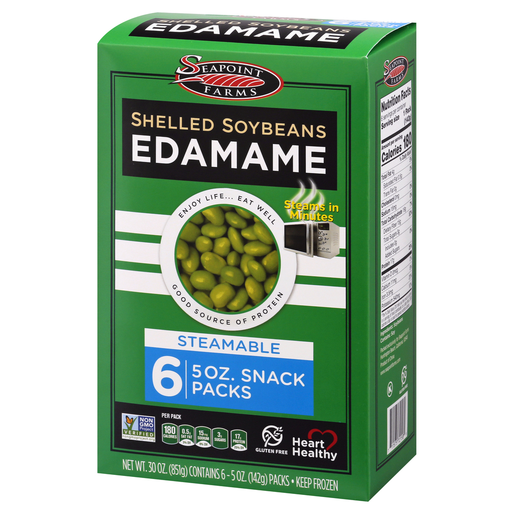 Seapoint Farms Edamame, Shelled SoybeansFrontRightElevated