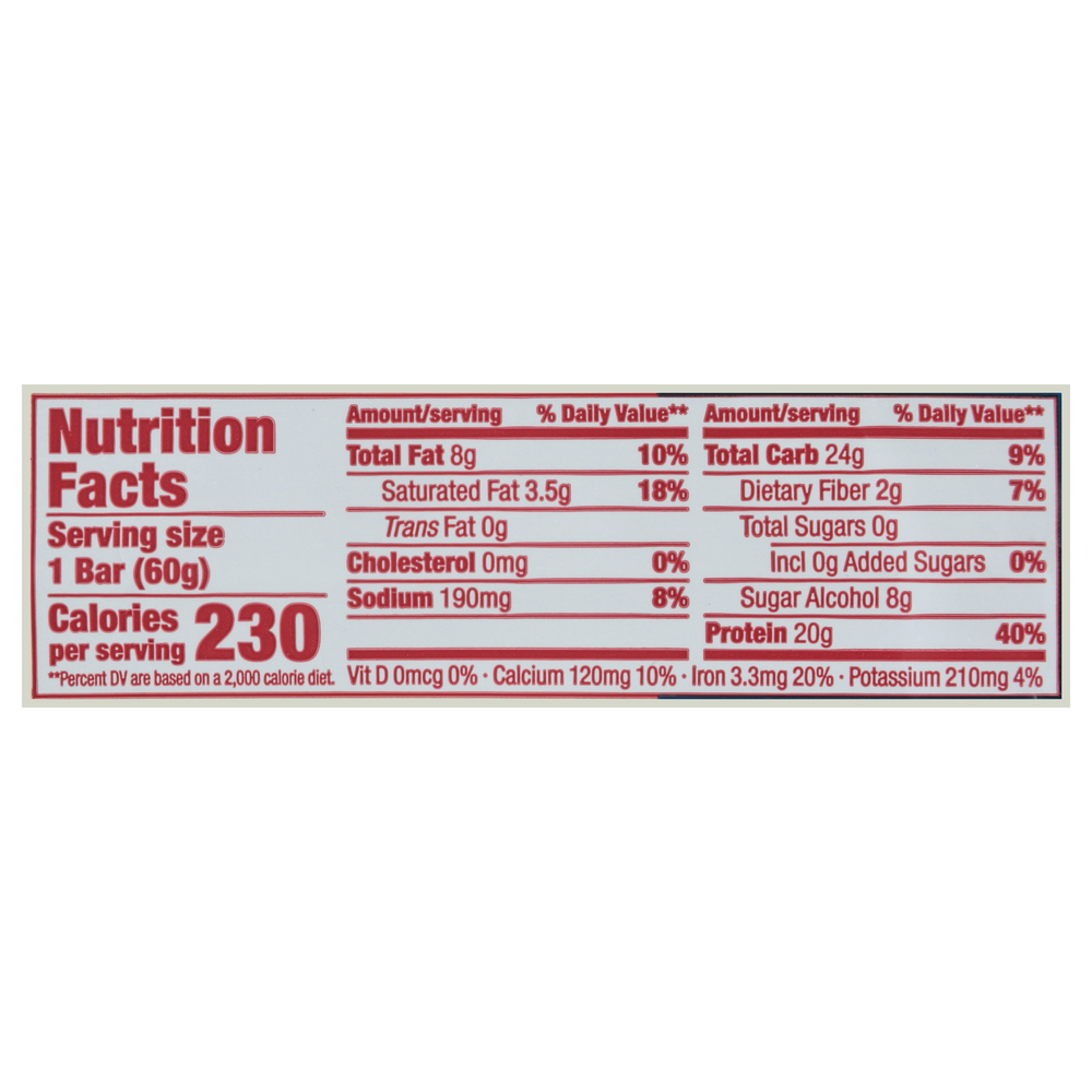 Think! High Protein Bar, Brownie CrunchNutritionFacts