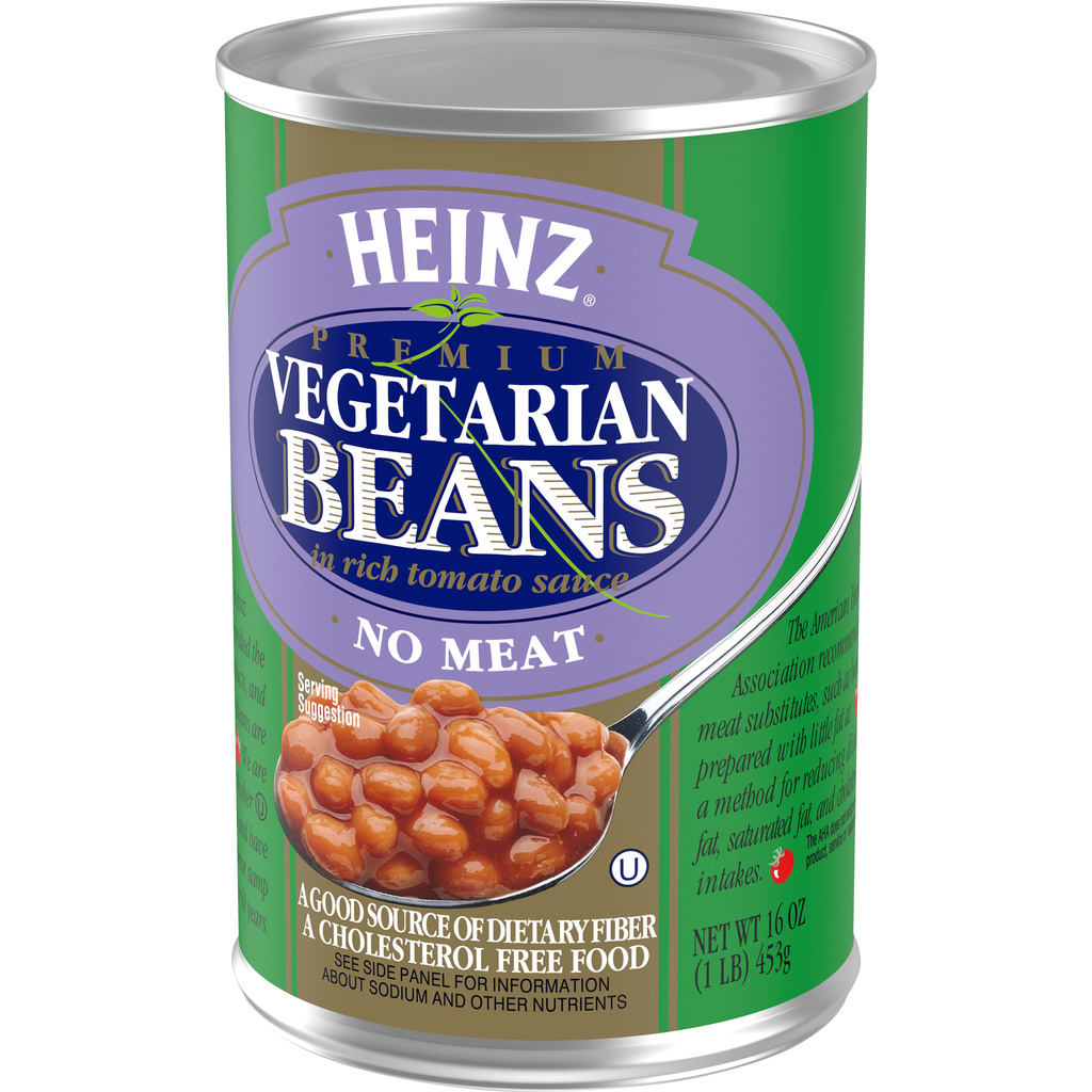 Heinz Vegetarian Beans, Premium, No MeatMain