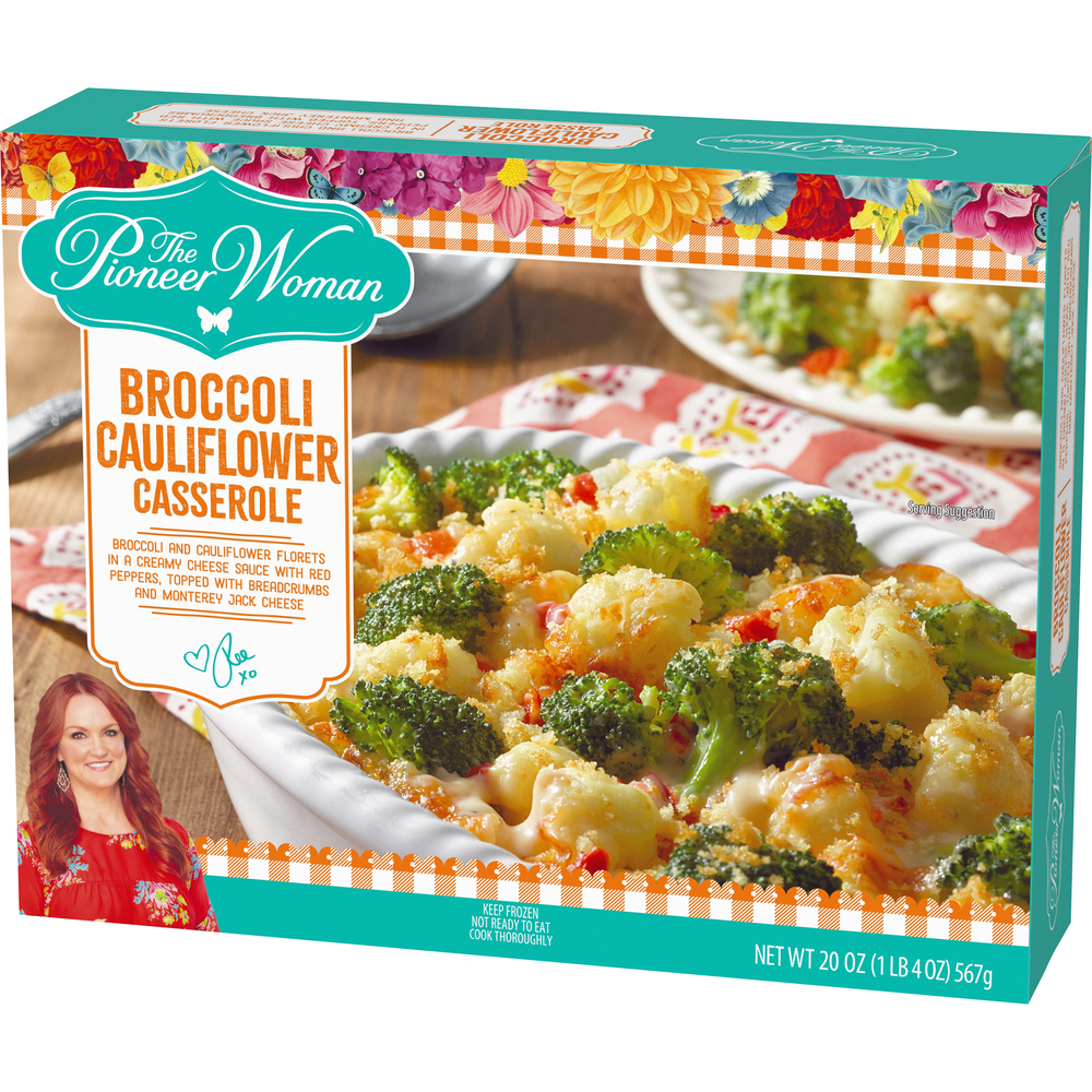 The Pioneer Woman Broccoli Cauliflower CasseroleFrontRightElevated