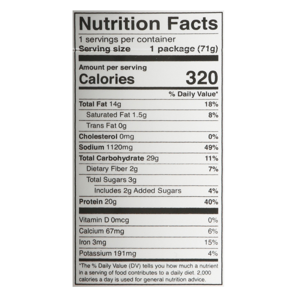 Chef Woo Ramen, Roasted Chicken FlavorNutritionFacts