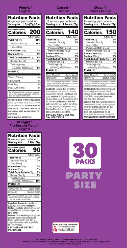 chiri出品 Cheez-It Assorted Snacks Party Size