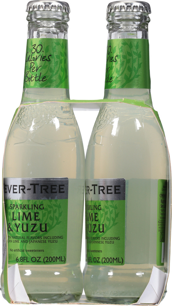 Fever-Tree Soda, Lime & Yuzu, Sparkling