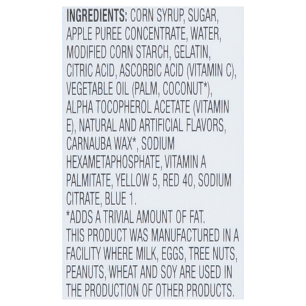 Funables Fruit Snacks, Super MarioIngredients