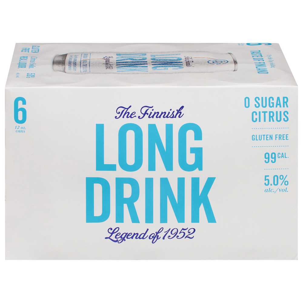 The Finnish Long Drink The Finnish Zero Sugar Citrus Gin