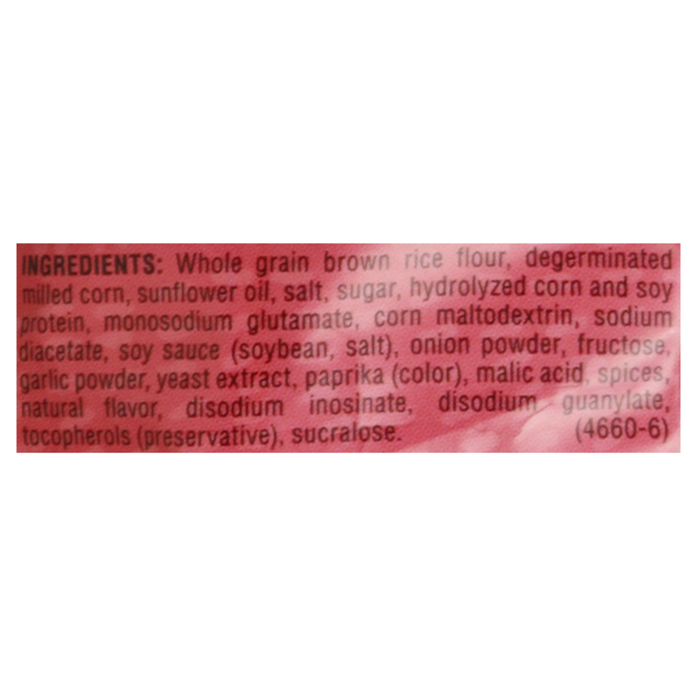 Quaker Rice Crisps, Gluten Free, Sweet & Spicy ChiliIngredients