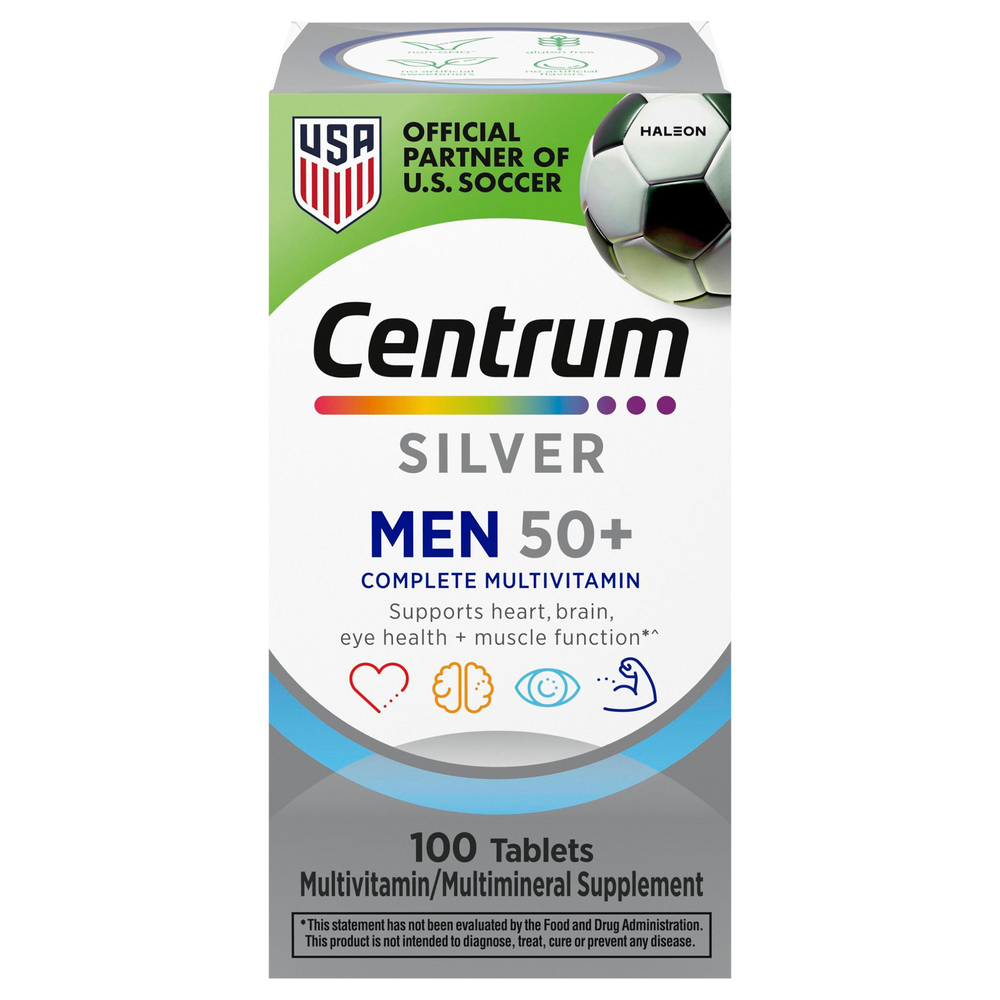 Centrum Silver Silver Tablets Men 50+ Complete Multivitamin-Main