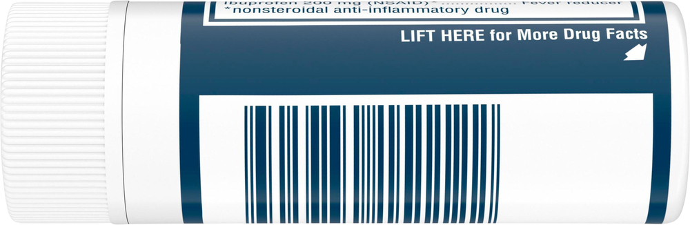 advil label image