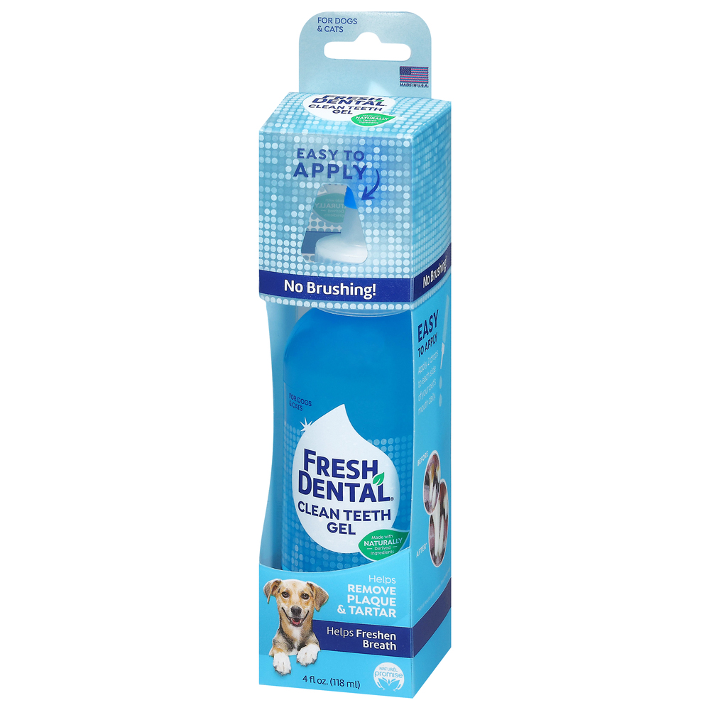 Fresh dental brushing gel for dogs 2025