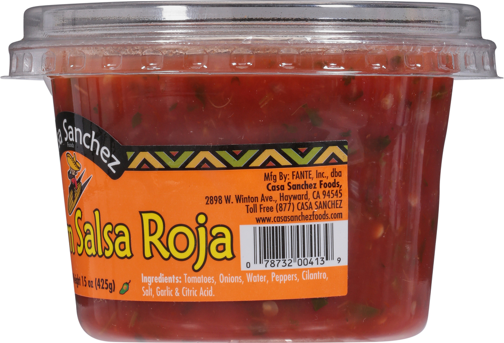 Casa Sanchez Salsa Roja, Medium