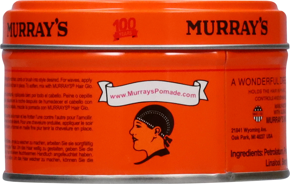 murray's superior hair dressing pomade MURRAY'S SUPERIOR HAIR DRESSING POMADE 3 OZ – THE PRODUCT STORE NEXT DOOR main image 0