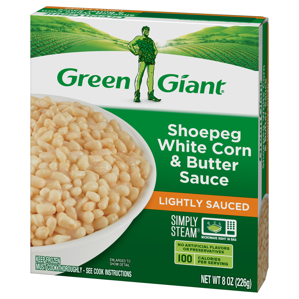 Green Giant Simply Steam Shoepeg White Corn & Butter Sauce