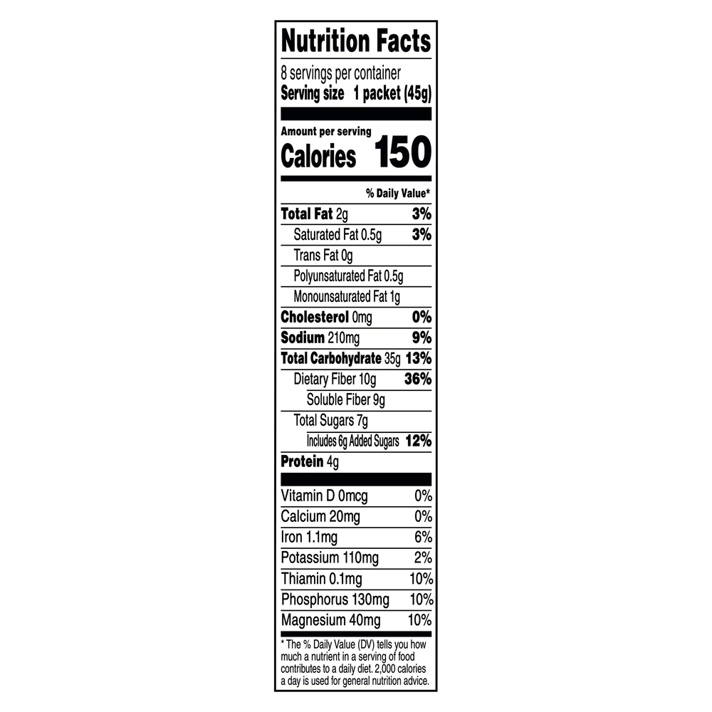 quaker-instant-oatmeal-high-fiber-maple-brown-sugar-nutrition-facts