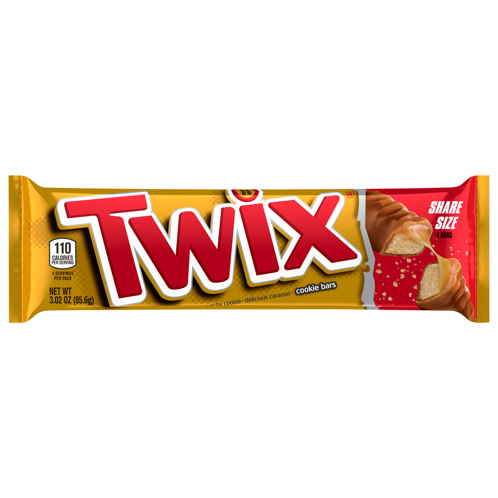 OZ TK Twix Cookie Bars, Share Size