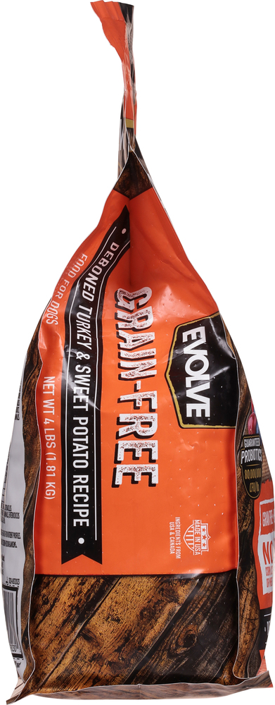 Evolve Food for Dogs, Grain-Free, Debond Turkey & Sweet Potato Recipe ...