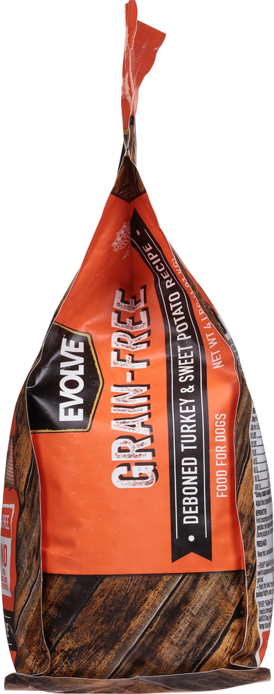 Evolve Food for Dogs, Grain-Free, Debond Turkey & Sweet Potato Recipe ...