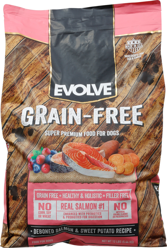 Evolve grain free dog food on sale
