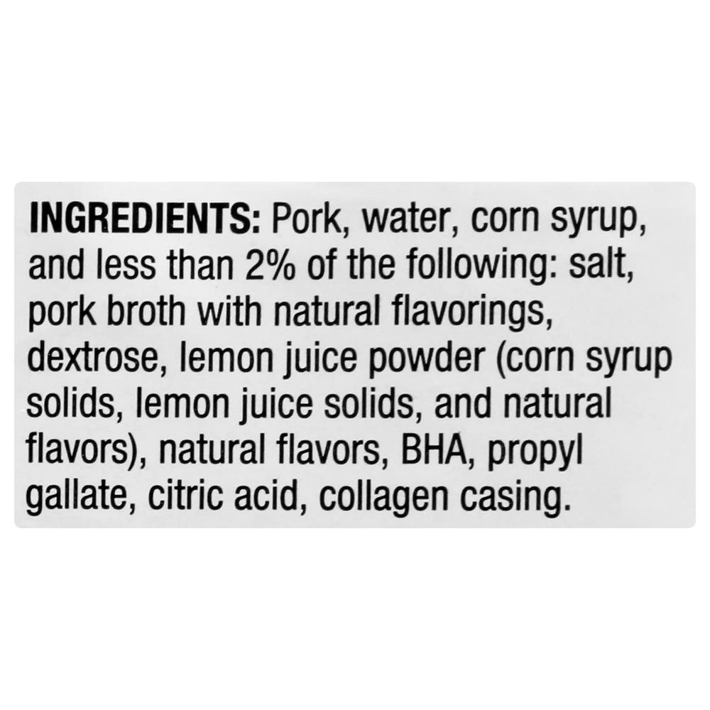 Johnsonville Breakfast Sausage, Original RecipeIngredients