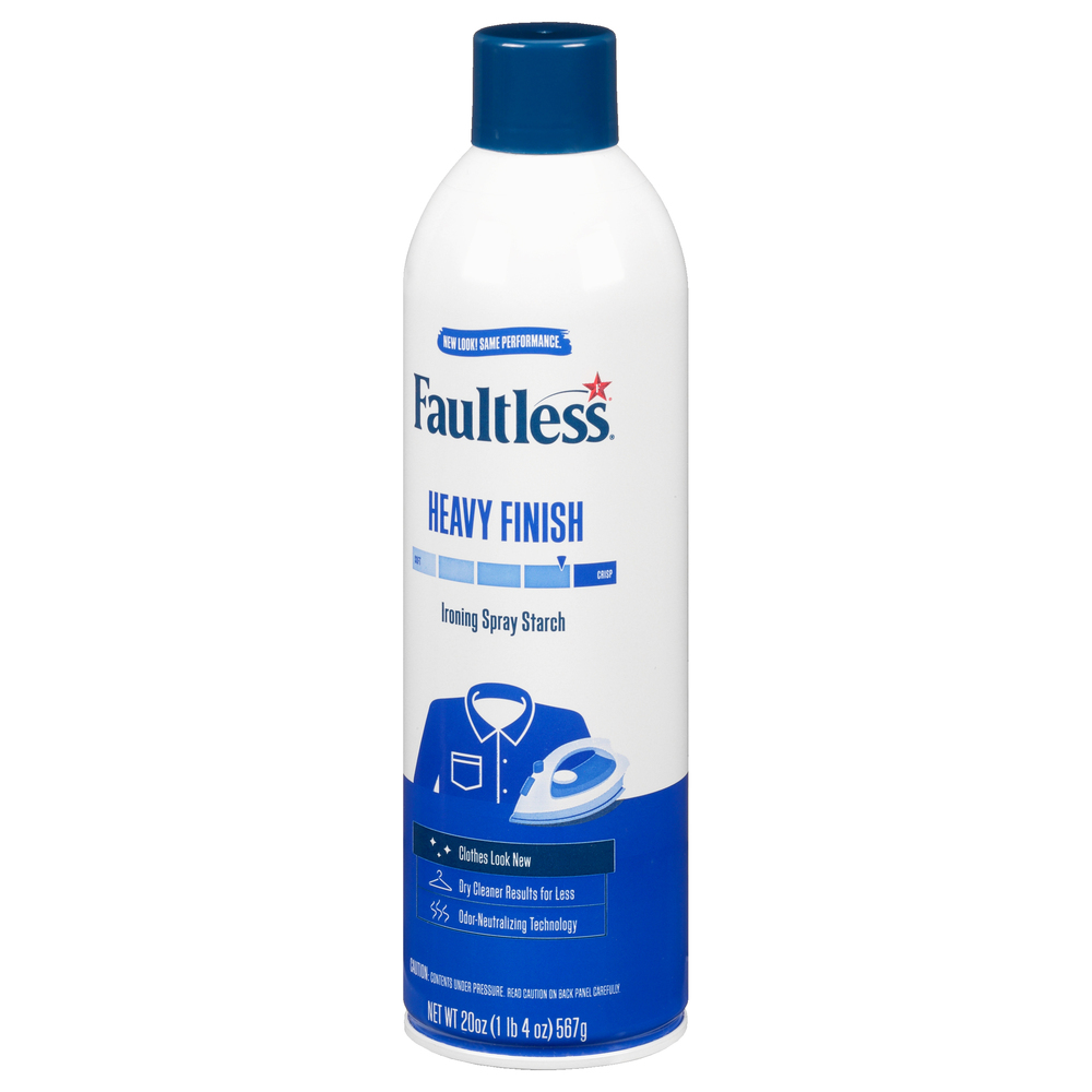 Faultless Ironing Spray Starch, Heavy Finish