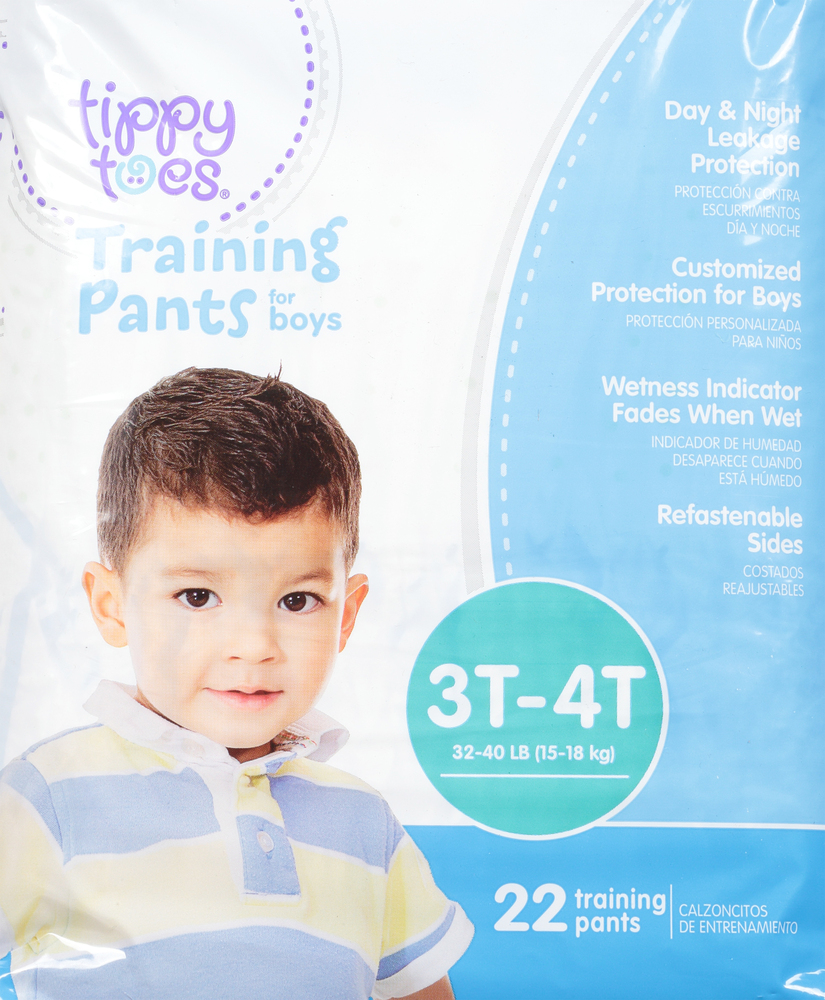 Tippy Toes Training Pants, 3T-4T (32-40 lb), for Boys