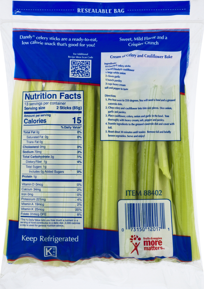 Dandy Celery Sticks