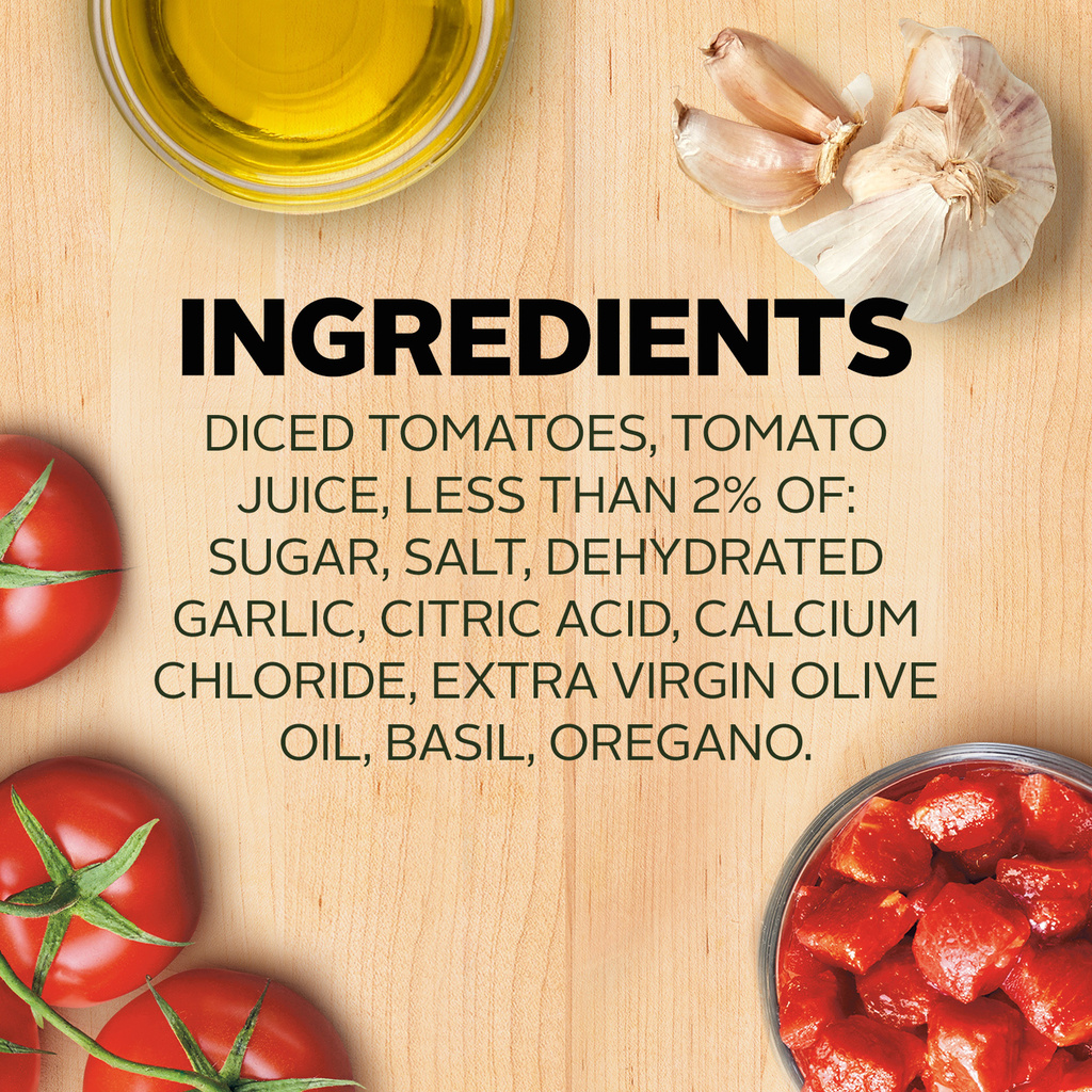 Hunt s Tomatoes Basil Garlic Olive Oil Petite Diced