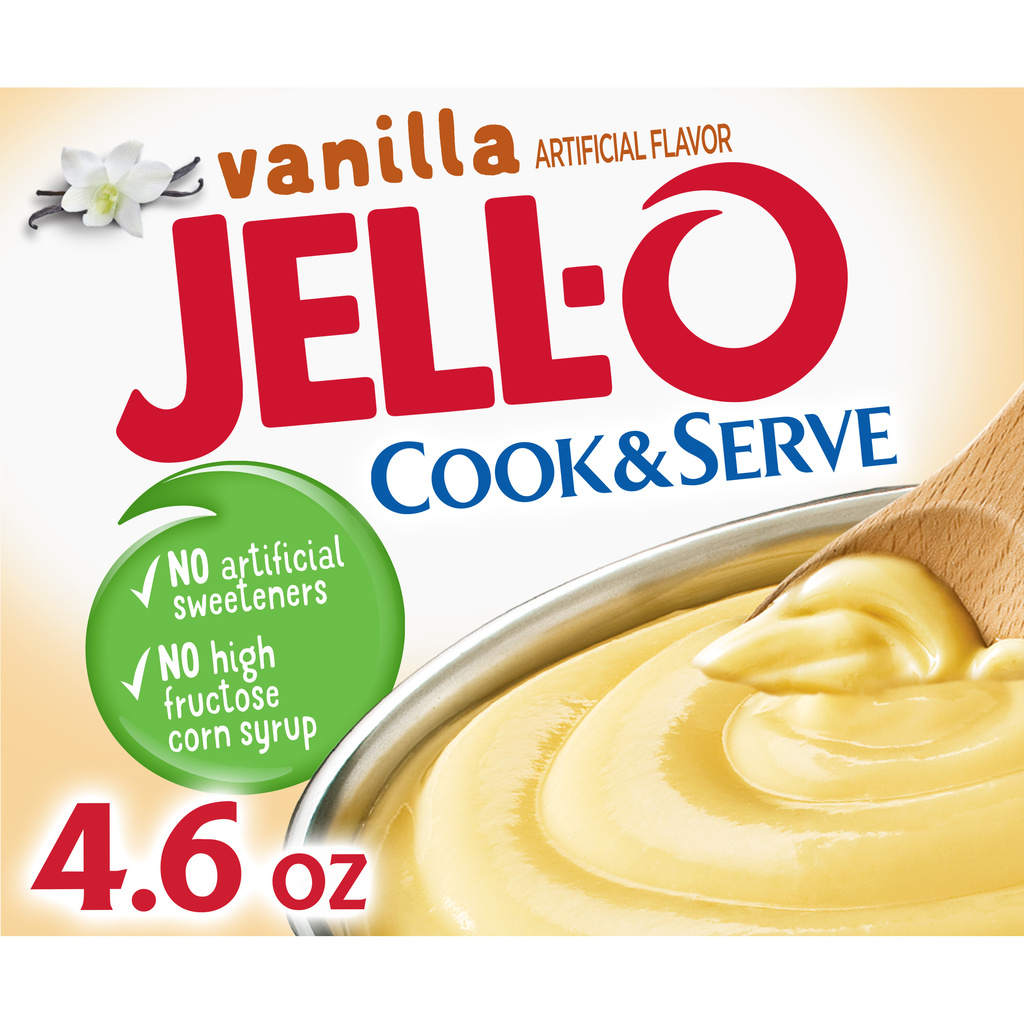 Jell-O Cook & Serve Vanilla Pudding & Pie Filling Family Size