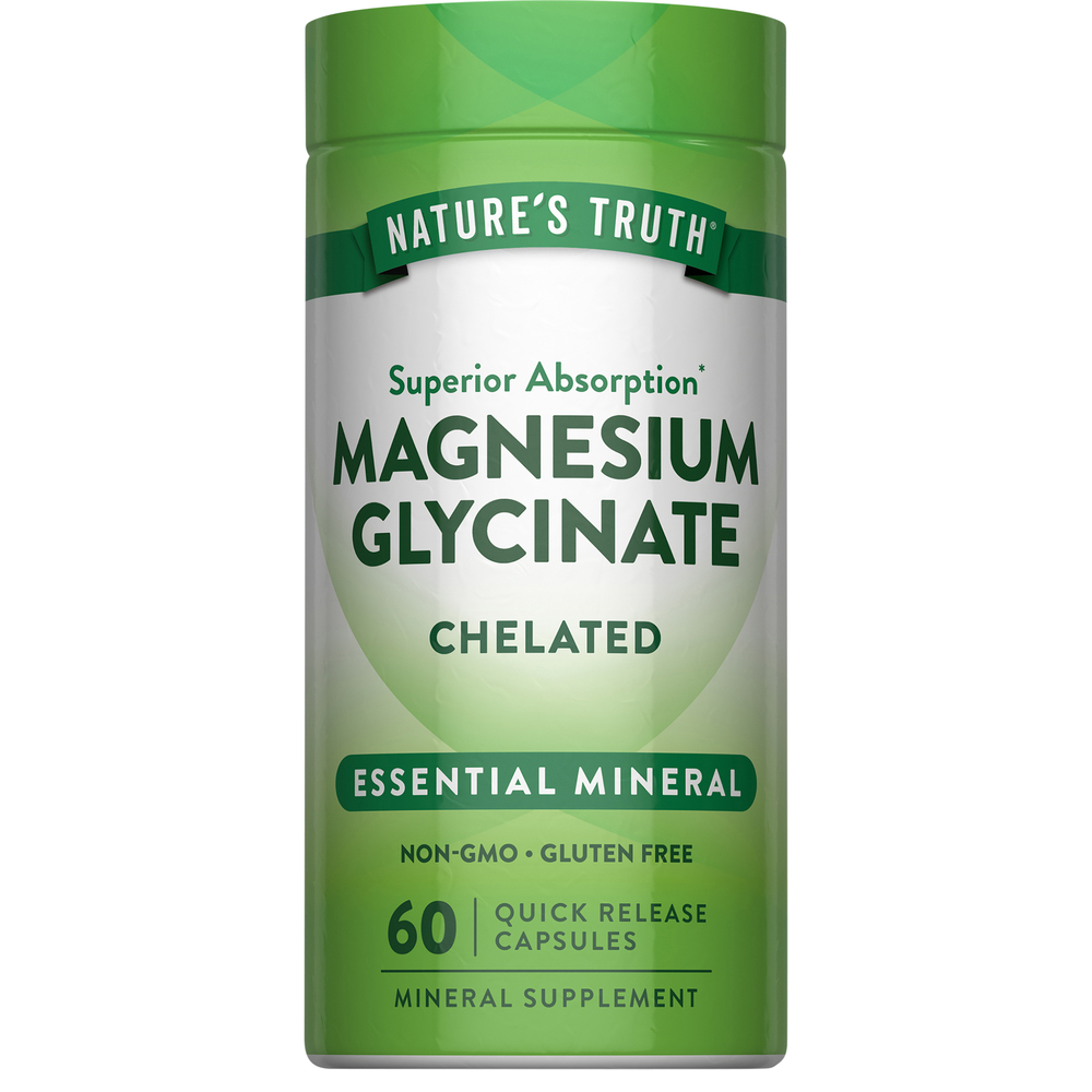 Nature's Truth Chelated Superior Absorption Magnesium Glycinate