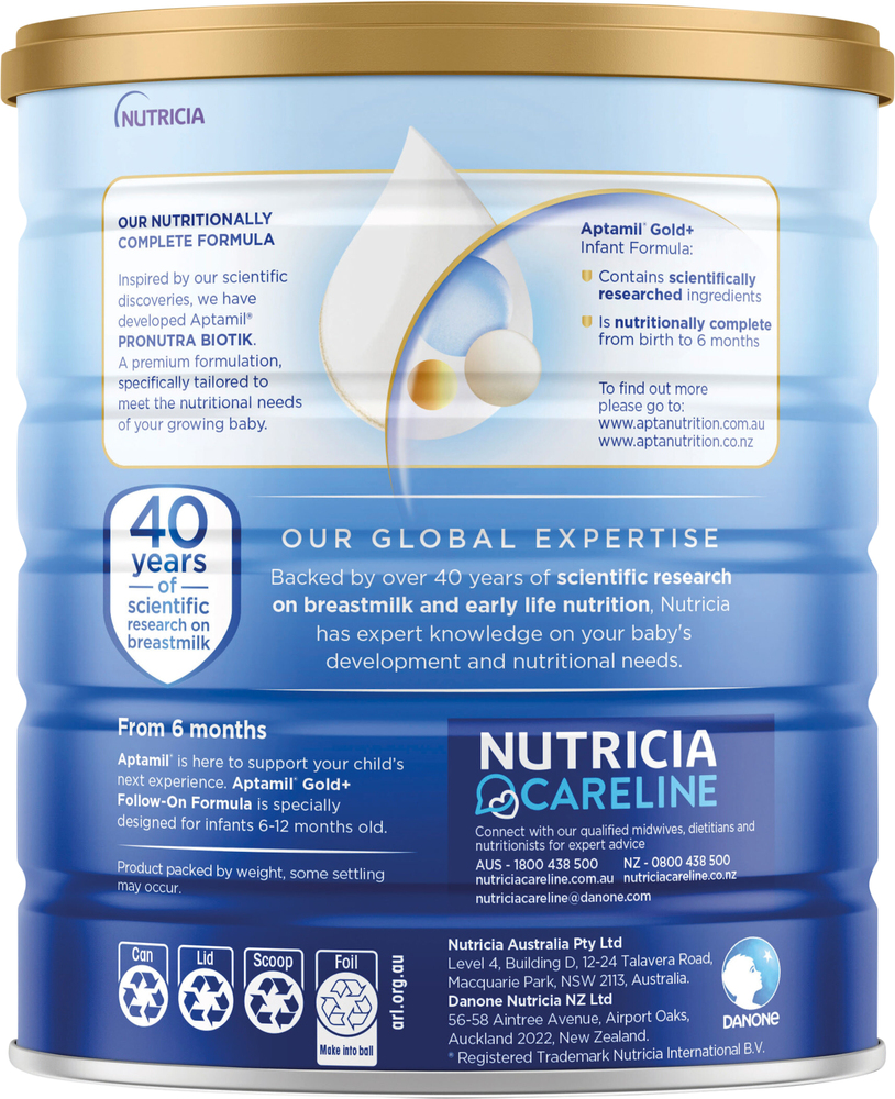 Danone aptamil sales infant formula