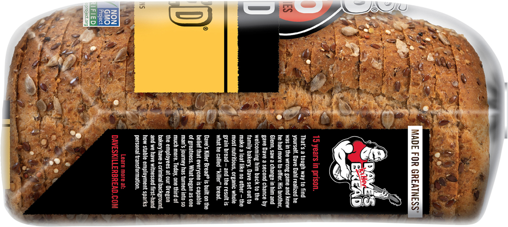 Dave's Killer Bread Organic Thin-Sliced 21 Whole Grains and Seeds