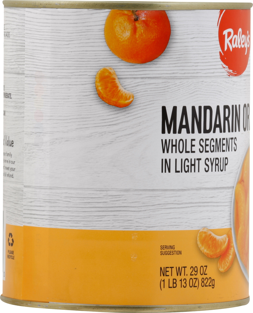 Raley's Mandarin Oranges in Light Syrup